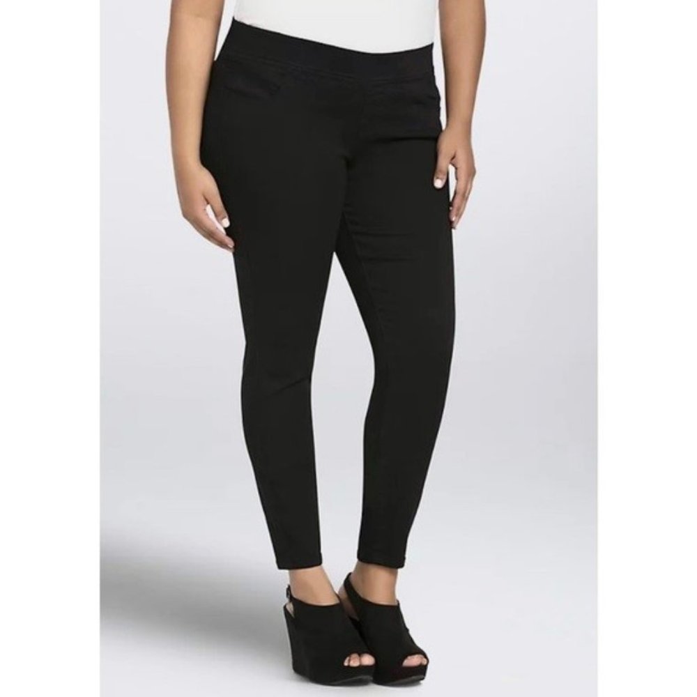 Torrid Sophia Skinny Black Jeans Pants Size 20 NEW